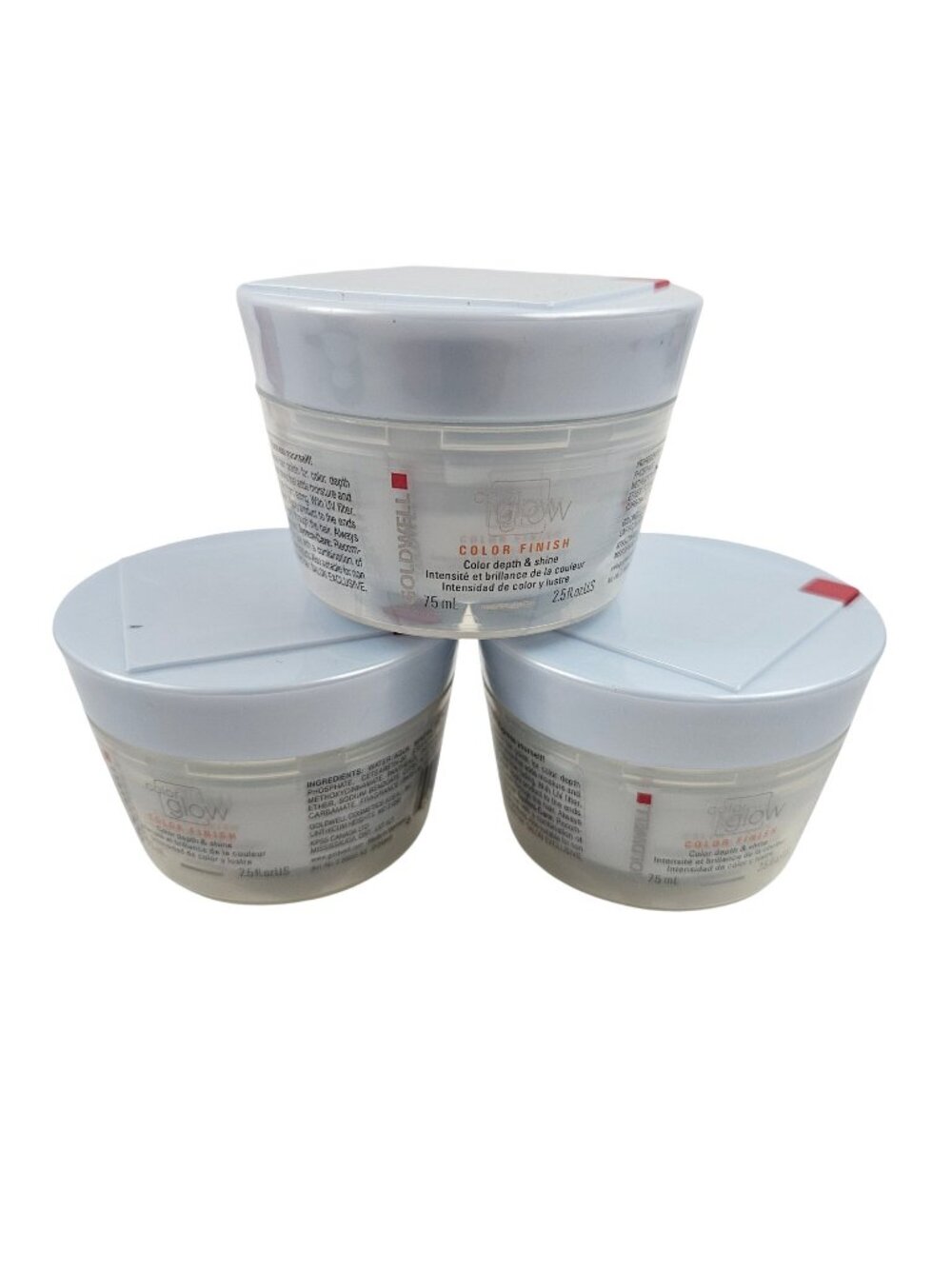Goldwell Color Glow Color Finish Set of 3 Sealed 2.5 oz Depth and Shine